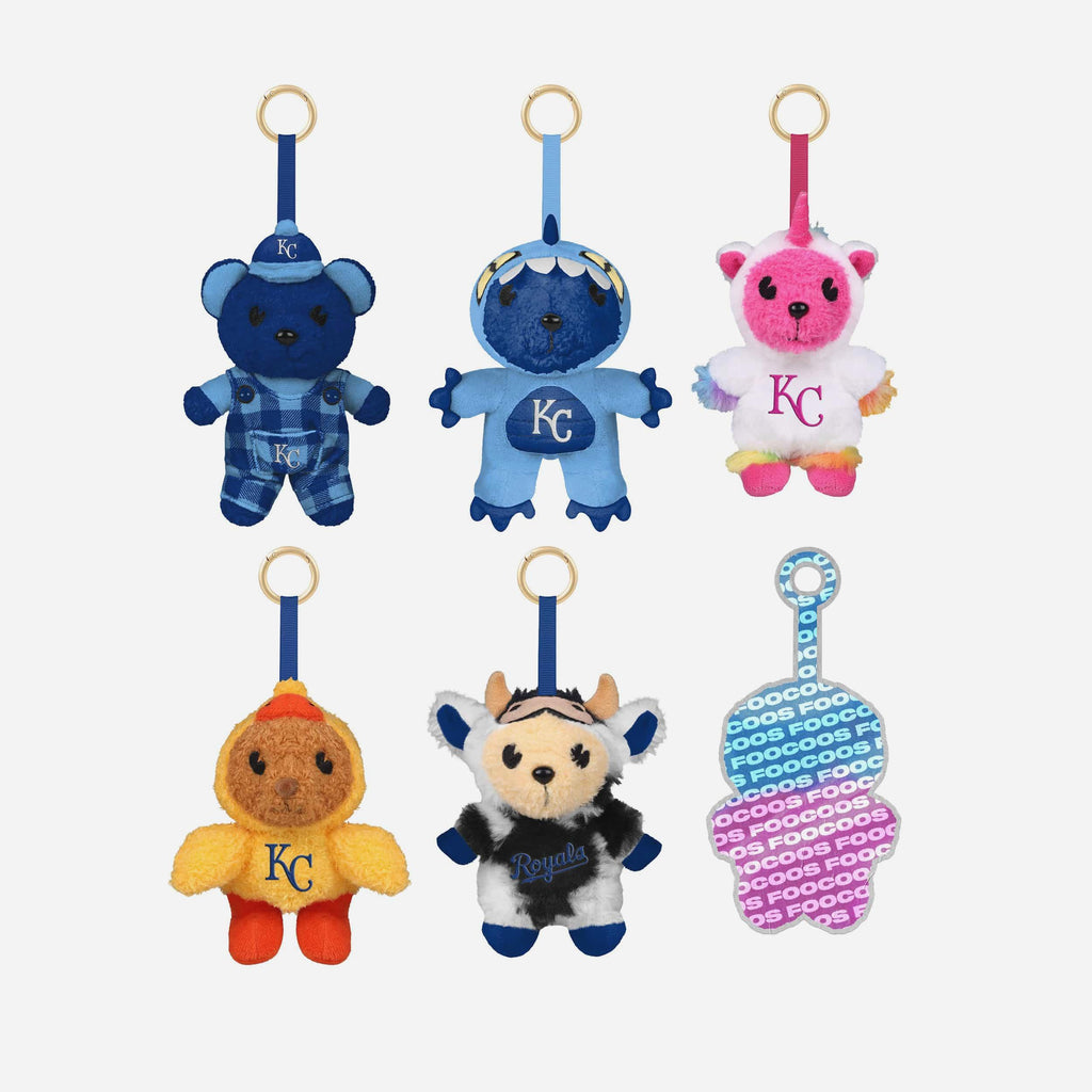 Kansas City Royals FOOCOOS Plush Bag Charm Keychain Blind Box Series 1 FOCO - FOCO.com