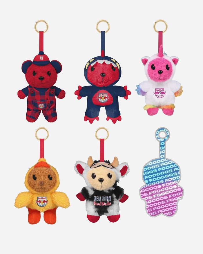 New York Red Bulls FOOCOOS Plush Bag Charm Keychain Blind Box Series 1 FOCO - FOCO.com