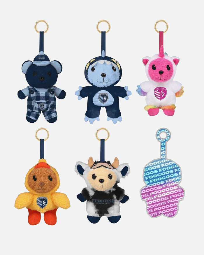 Sporting Kansas City FOOCOOS Plush Bag Charm Keychain Blind Box Series 1 FOCO - FOCO.com
