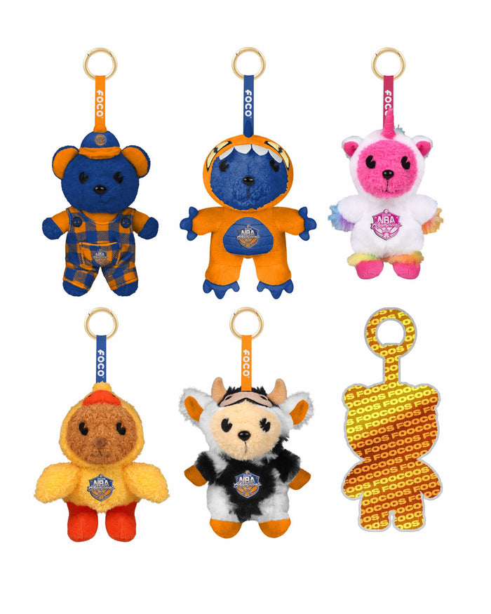 New York Knicks 2026 NBA Champions FOOCOOS Plush Bag Charm Keychain Blind Box Series 1 FOCO - FOCO.com