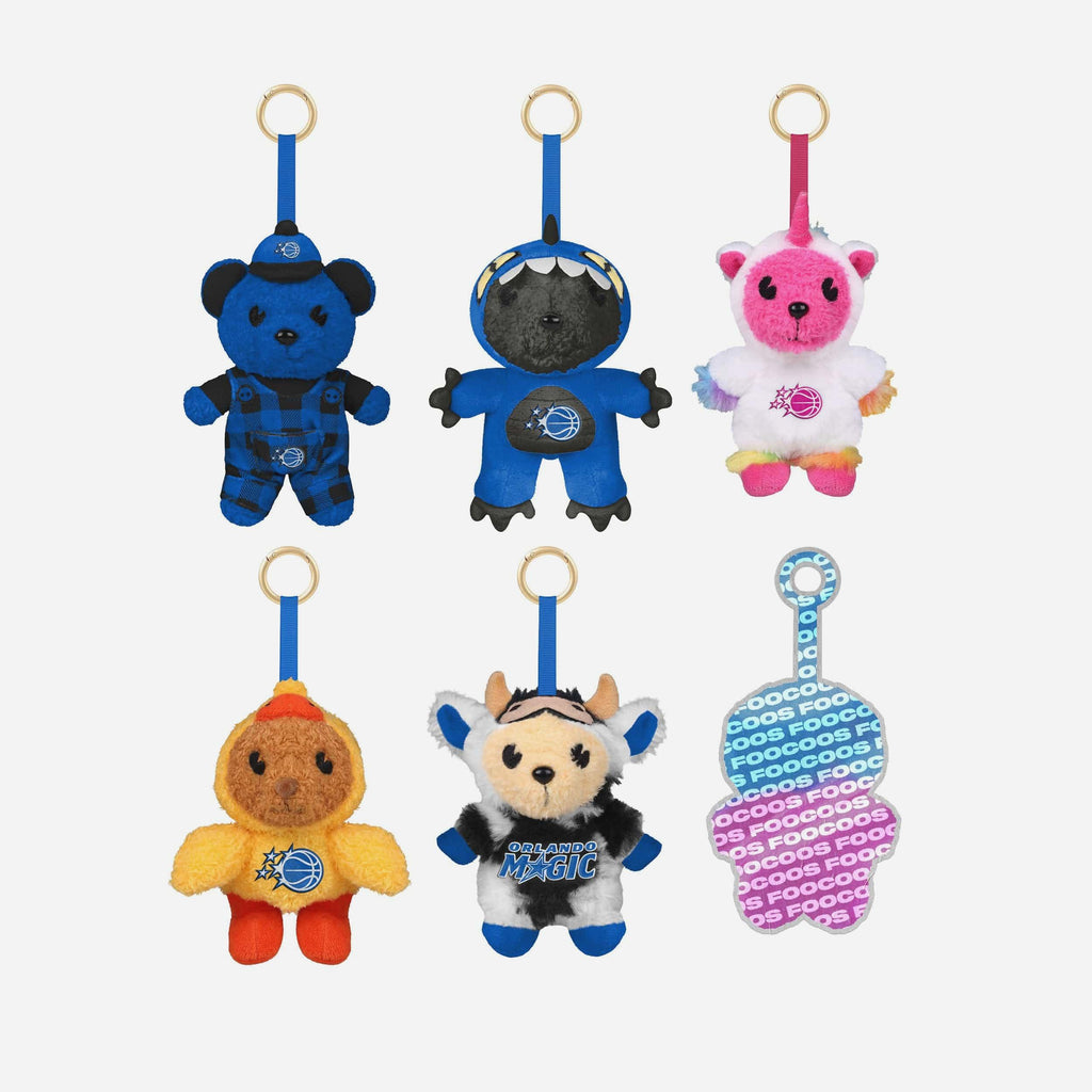 Orlando Magic FOOCOOS Plush Bag Charm Keychain Blind Box Series 1 FOCO - FOCO.com