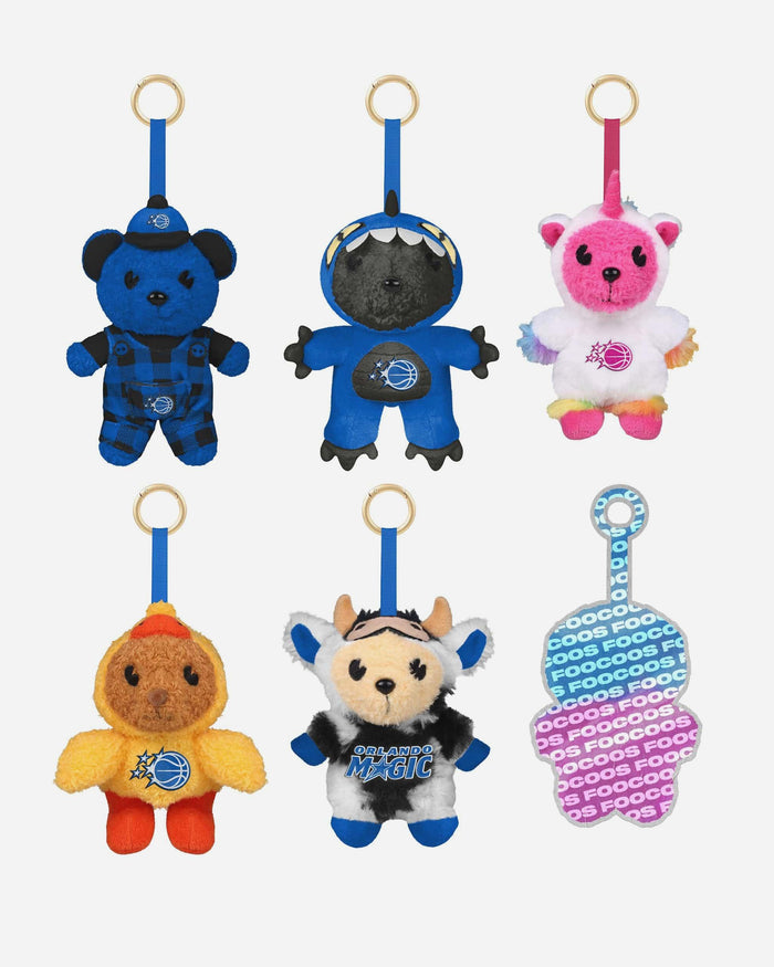 Orlando Magic FOOCOOS Plush Bag Charm Keychain Blind Box Series 1 FOCO - FOCO.com