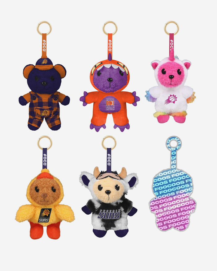 Phoenix Suns FOOCOOS Plush Bag Charm Keychain Blind Box Series 1 FOCO - FOCO.com