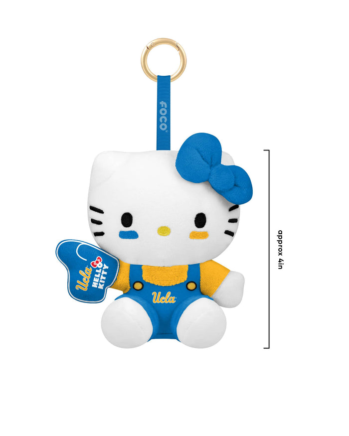 UCLA Bruins Hello Kitty® FOOCOOS Plush Bag Charm Keychain Blind Box Series 1 FOCO - FOCO.com