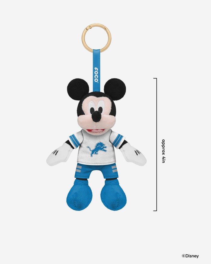 Detroit Lions Disney Mickey Mouse FOOCOOS Clip-On Plush Blind Box Series 1 FOCO - FOCO.com