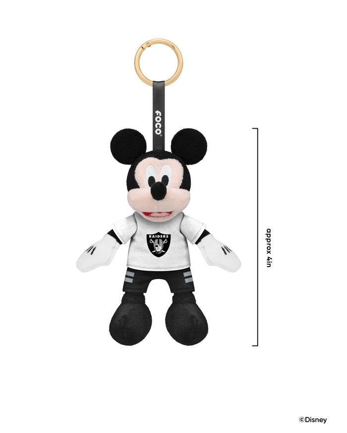 Las Vegas Raiders Disney Mickey Mouse FOOCOOS Clip-On Plush Blind Box Series 1 FOCO - FOCO.com