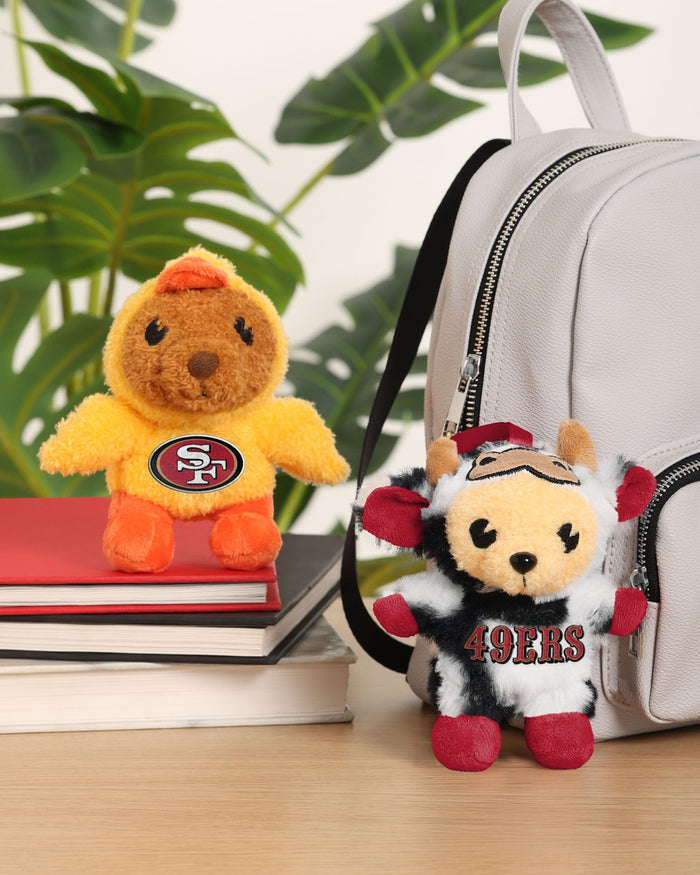 San Francisco 49ers FOOCOOS Plush Bag Charm Keychain Blind Box Series 1 FOCO - FOCO.com