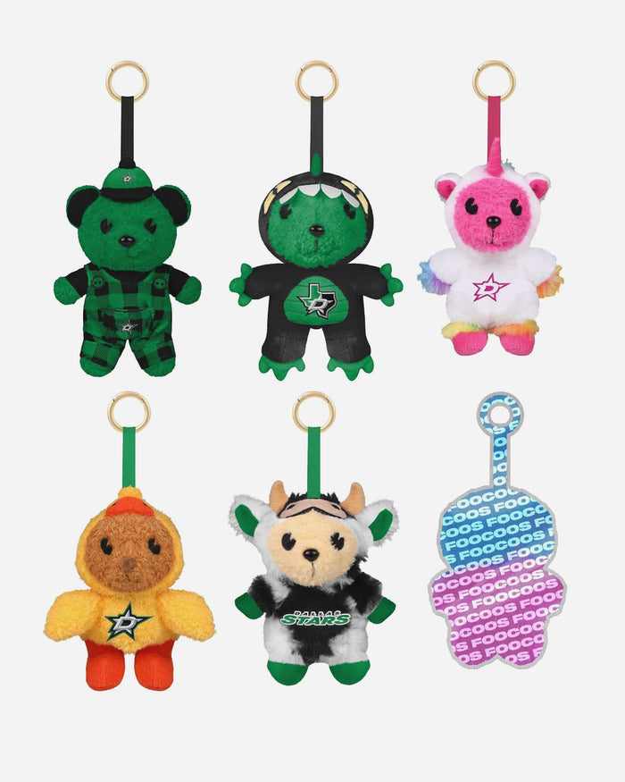 Dallas Stars FOOCOOS Plush Bag Charm Keychain Blind Box Series 1 FOCO - FOCO.com