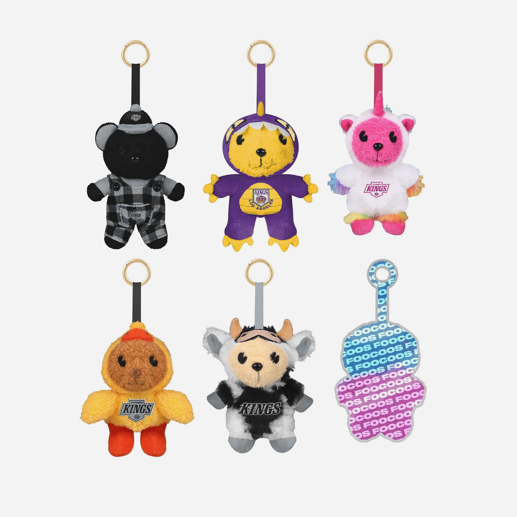 Los Angeles Kings FOOCOOS Plush Bag Charm Keychain Blind Box Series 1 FOCO - FOCO.com
