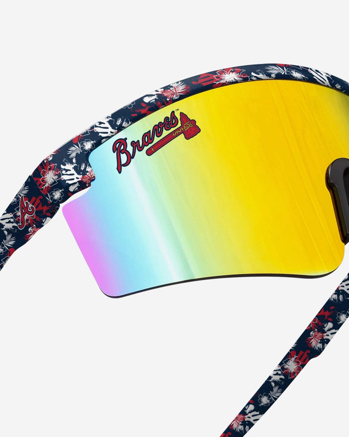 Atlanta Braves Floral Large Frame Sunglasses FOCO - FOCO.com