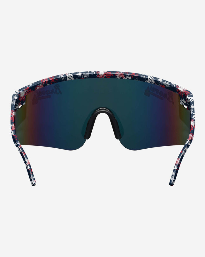 Atlanta Braves Floral Large Frame Sunglasses FOCO - FOCO.com