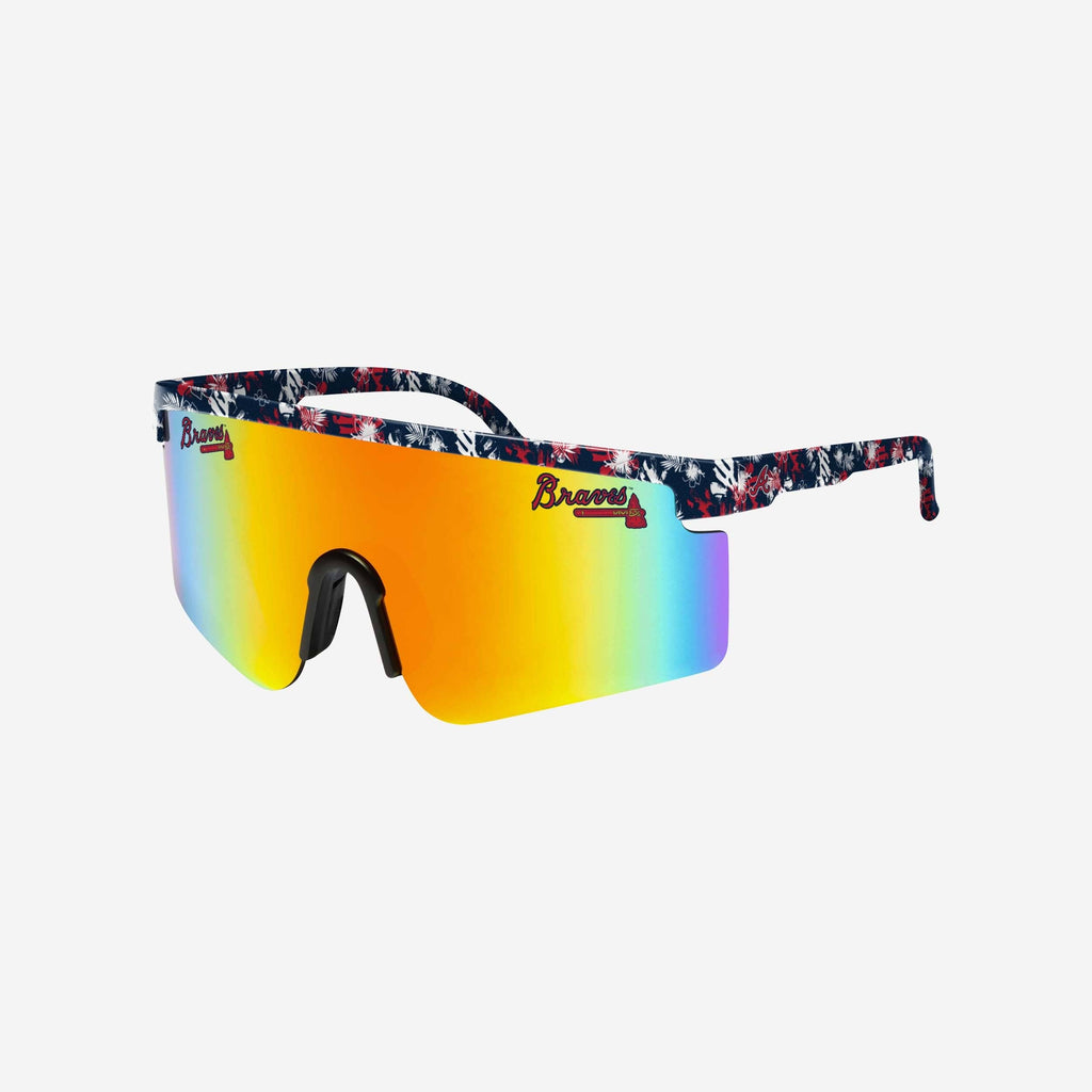 Atlanta Braves Floral Large Frame Sunglasses FOCO - FOCO.com