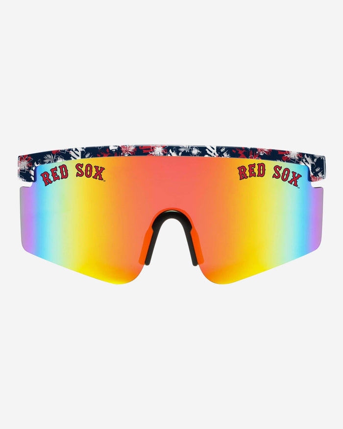 Boston Red Sox Floral Large Frame Sunglasses FOCO - FOCO.com