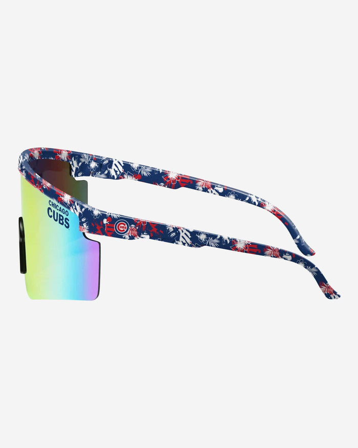 Chicago Cubs Floral Large Frame Sunglasses FOCO - FOCO.com