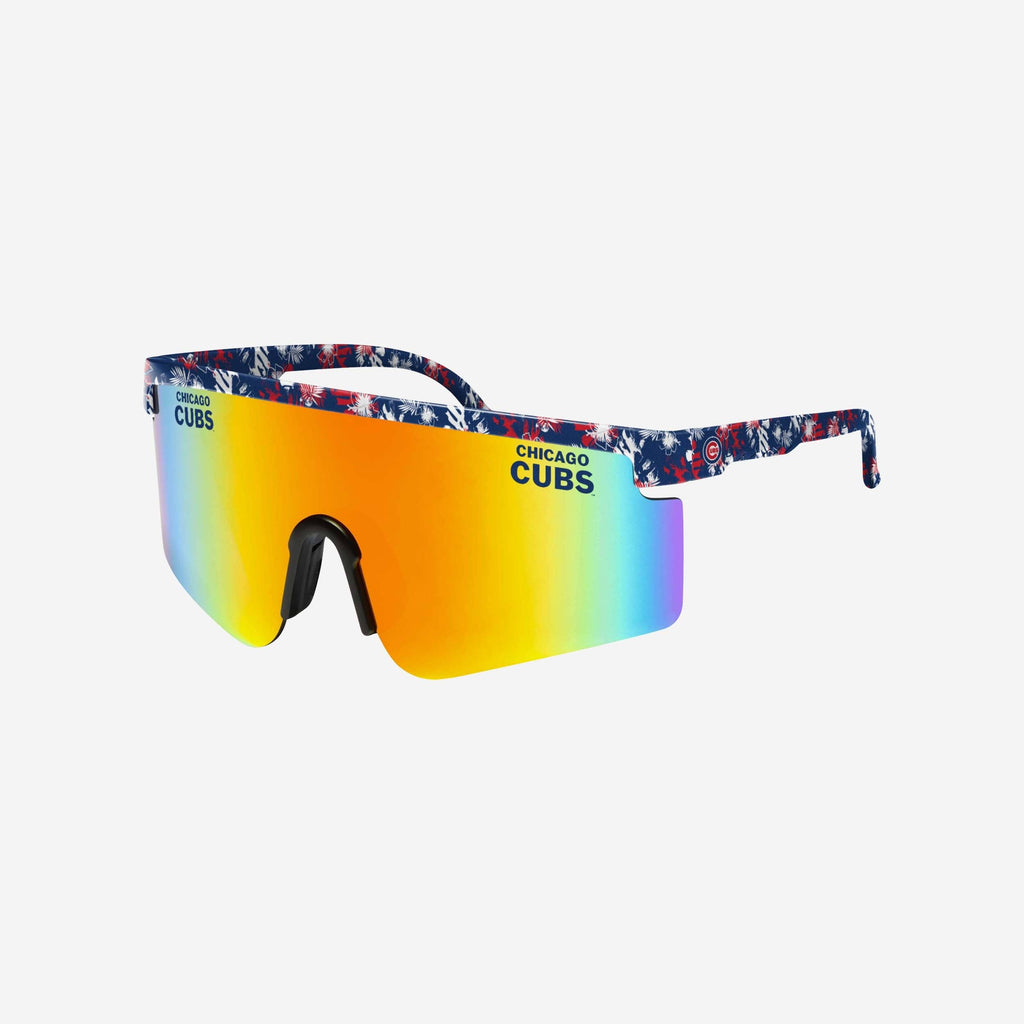 Chicago Cubs Floral Large Frame Sunglasses FOCO - FOCO.com