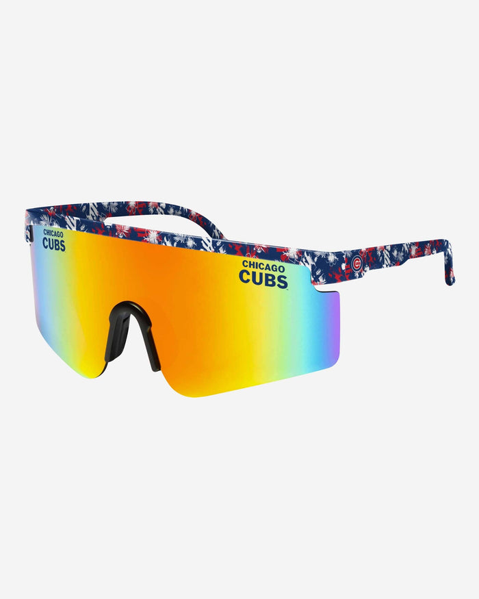 Chicago Cubs Floral Large Frame Sunglasses FOCO - FOCO.com