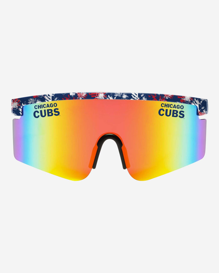 Chicago Cubs Floral Large Frame Sunglasses FOCO - FOCO.com