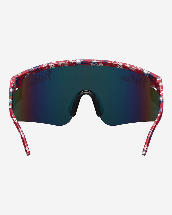 Philadelphia Phillies Floral Large Frame Sunglasses FOCO - FOCO.com