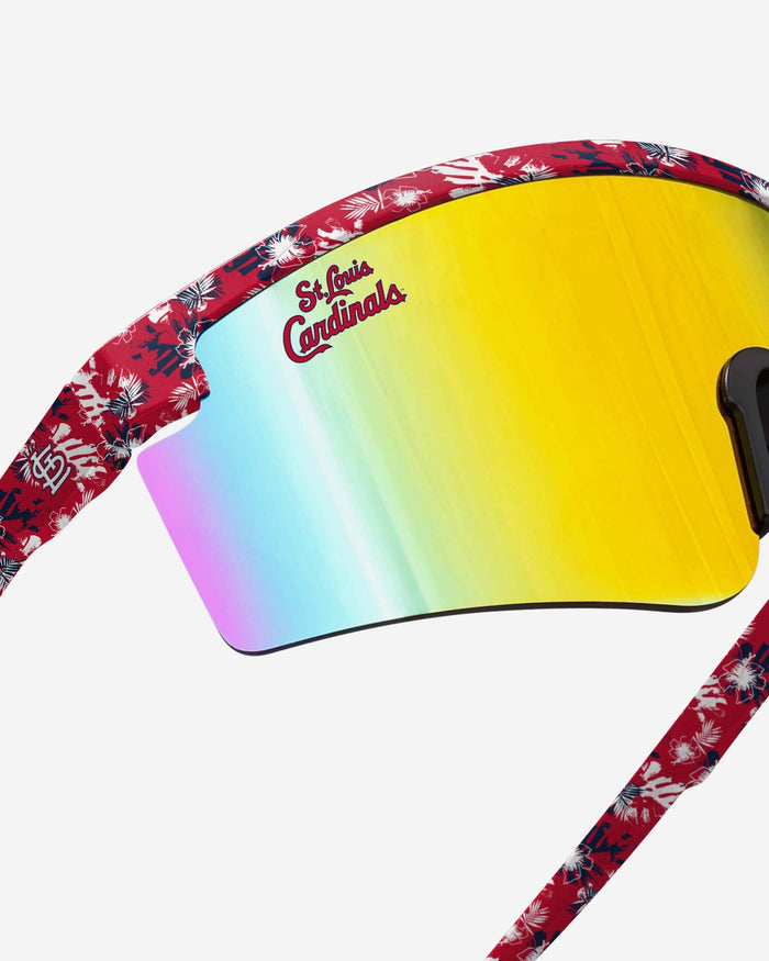 St Louis Cardinals Floral Large Frame Sunglasses FOCO - FOCO.com