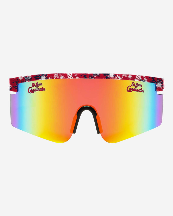 St Louis Cardinals Floral Large Frame Sunglasses FOCO - FOCO.com