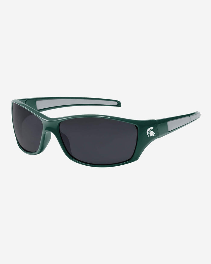 Michigan State Spartans Athletic Wrap Sunglasses FOCO - FOCO.com