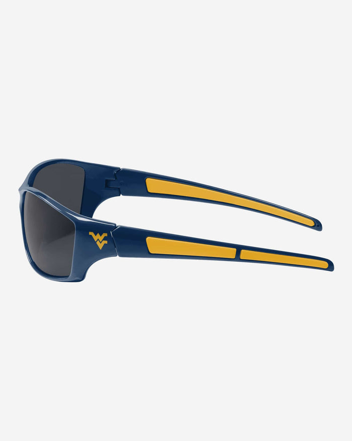 West Virginia Mountaineers Athletic Wrap Sunglasses FOCO - FOCO.com