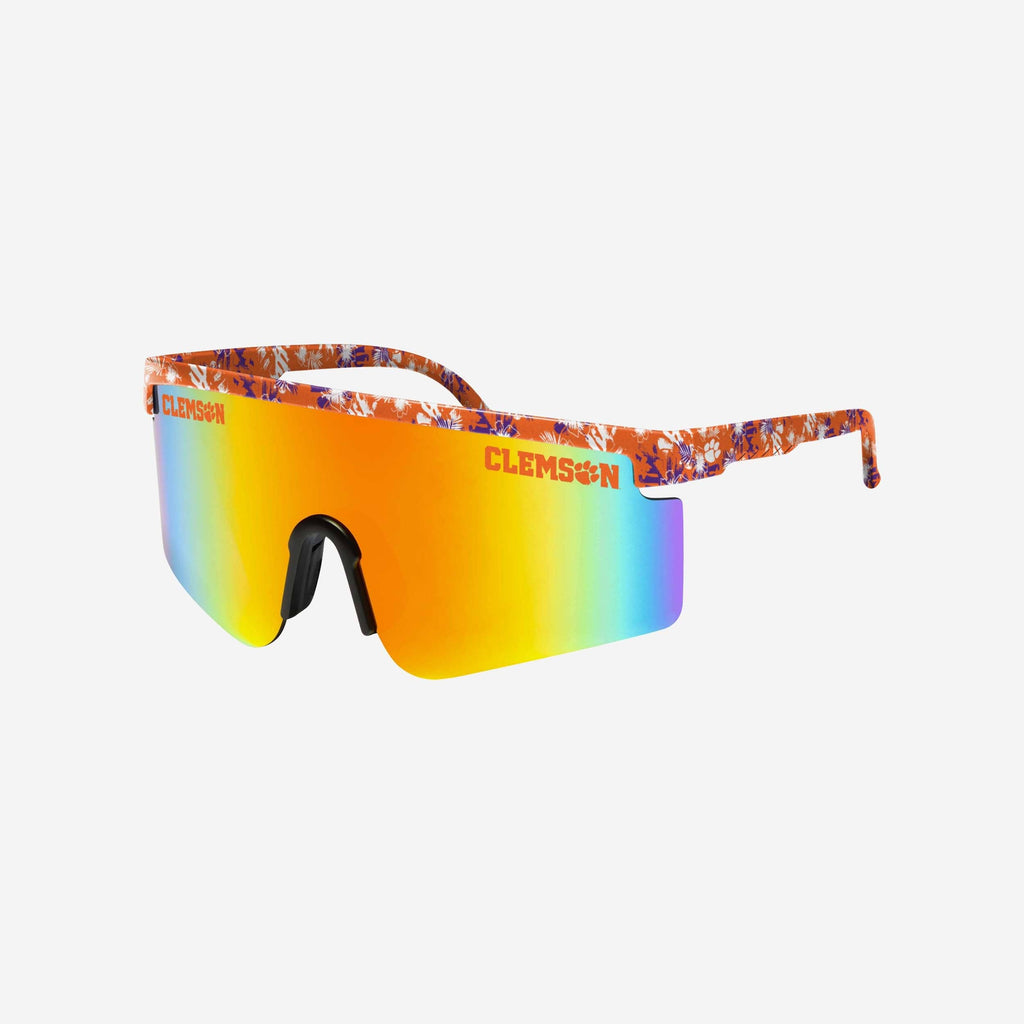 Clemson Tigers Floral Large Frame Sunglasses FOCO - FOCO.com