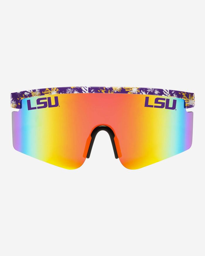 LSU Tigers Floral Large Frame Sunglasses FOCO - FOCO.com