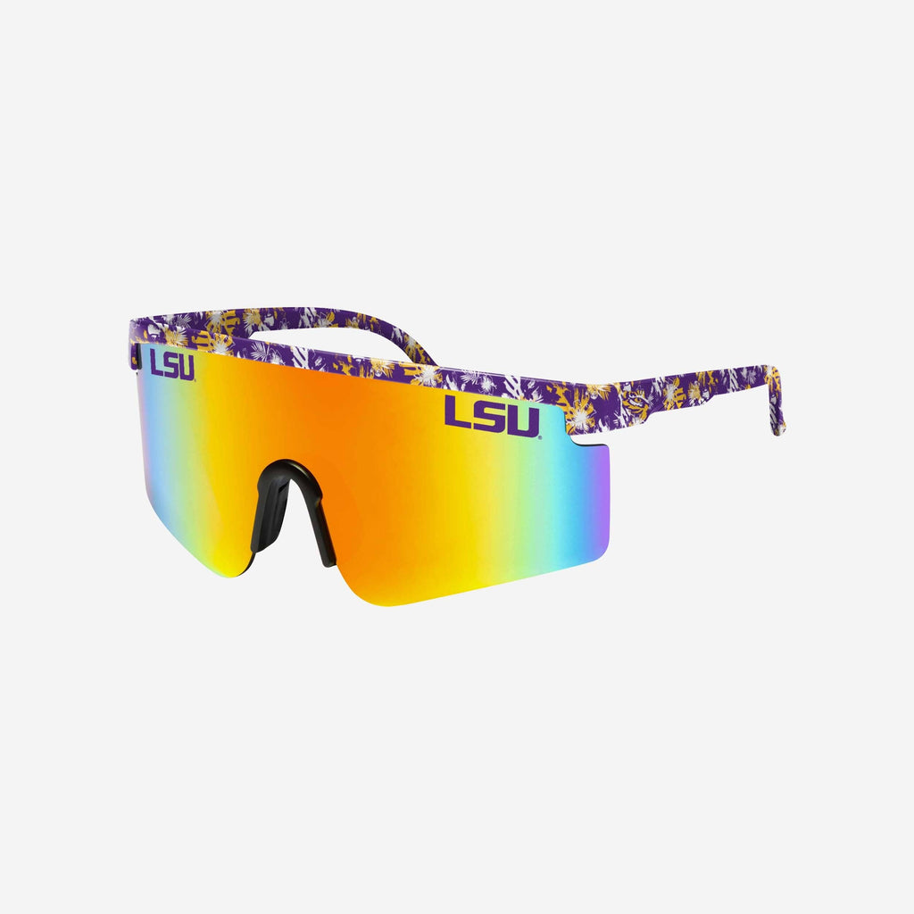 LSU Tigers Floral Large Frame Sunglasses FOCO - FOCO.com