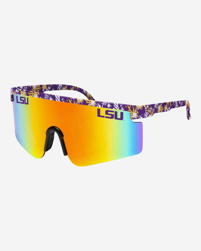 LSU Tigers Floral Large Frame Sunglasses FOCO - FOCO.com