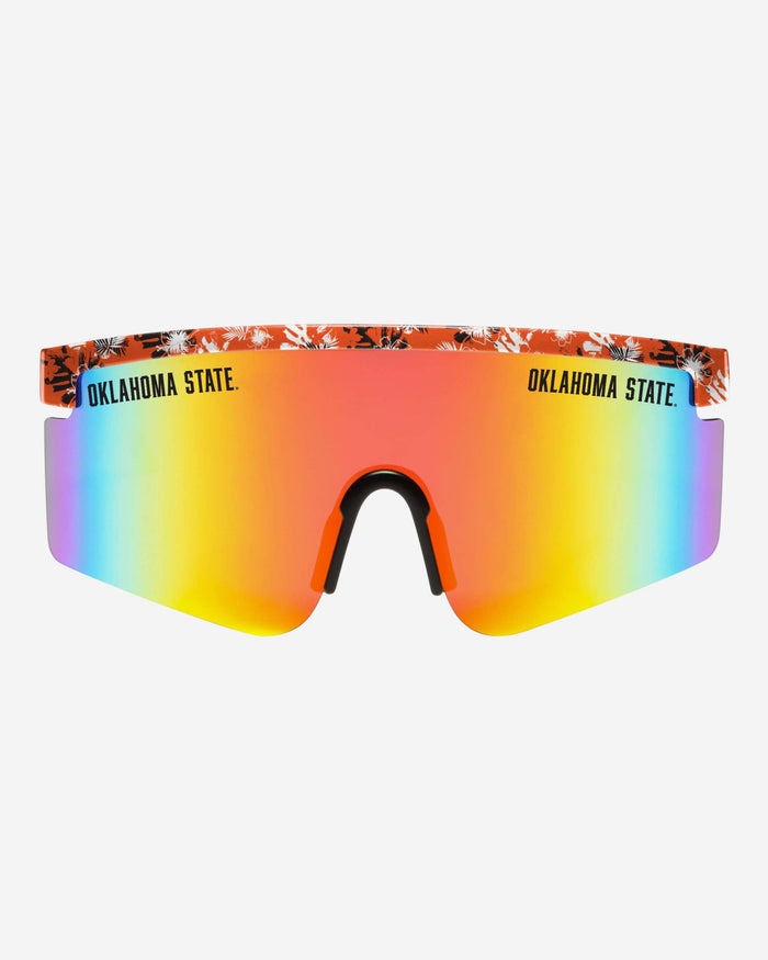 Oklahoma State Cowboys Floral Large Frame Sunglasses FOCO - FOCO.com