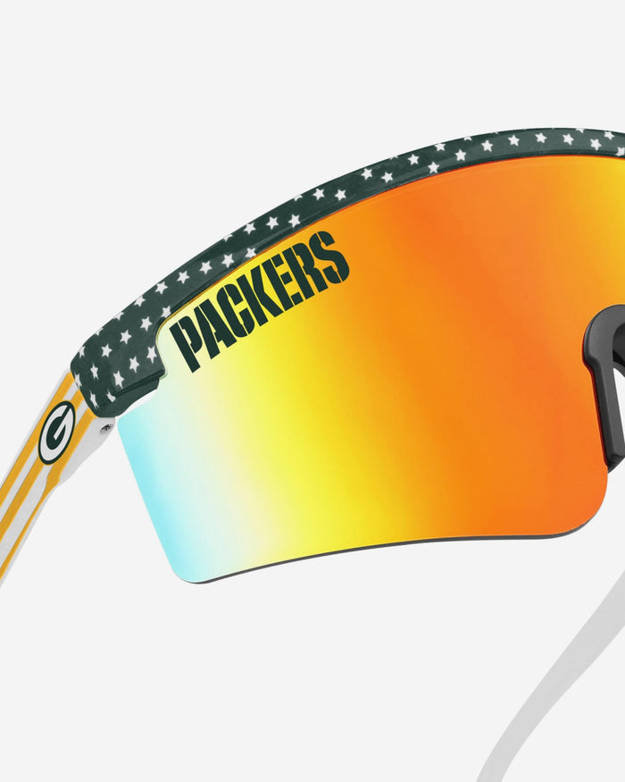 Green Bay Packers Americana Large Frame Sunglasses FOCO - FOCO.com