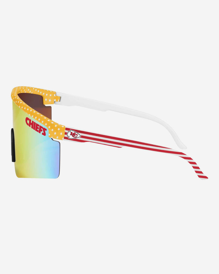Kansas City Chiefs Americana Large Frame Sunglasses FOCO - FOCO.com
