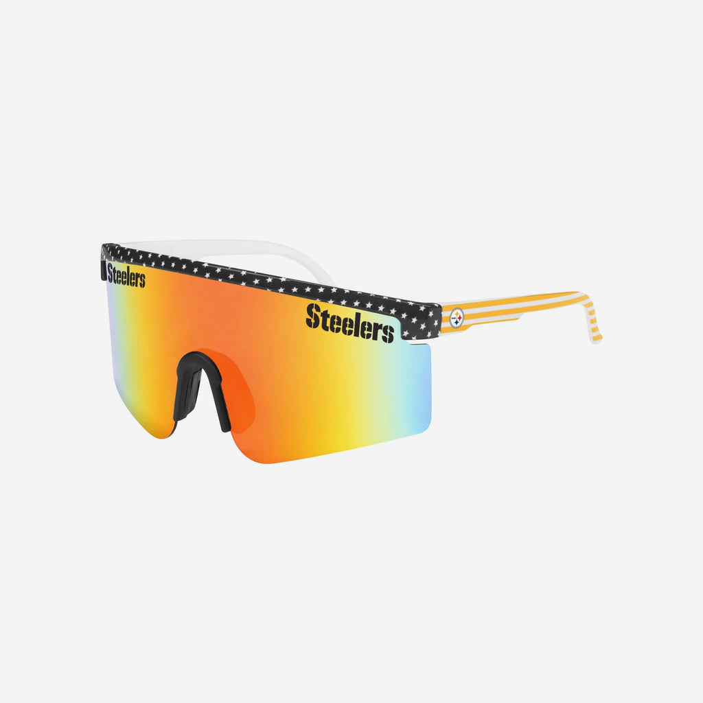 Pittsburgh Steelers Americana Large Frame Sunglasses FOCO - FOCO.com