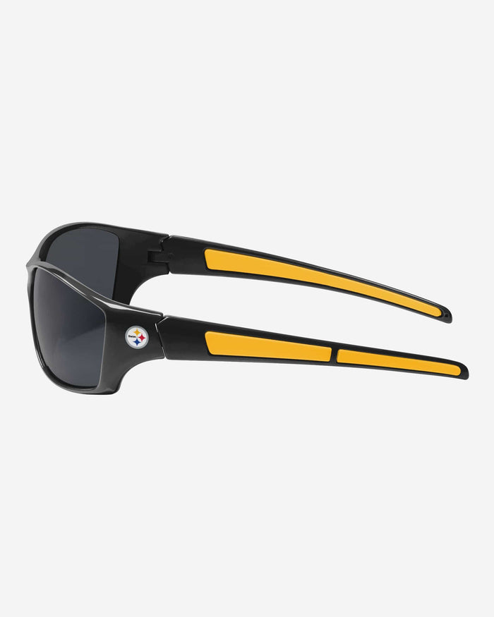 Pittsburgh Steelers Athletic Wrap Sunglasses FOCO - FOCO.com