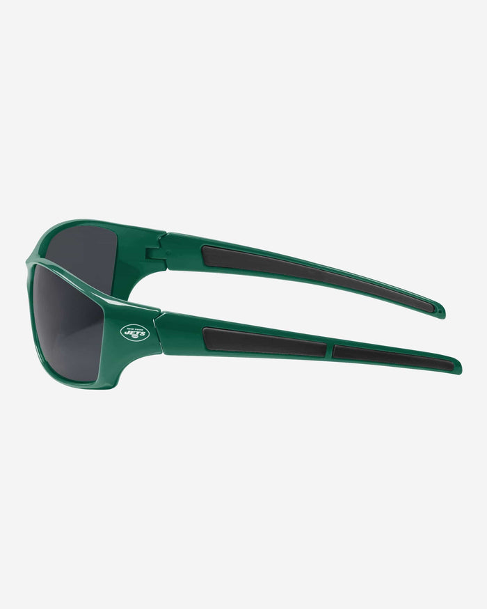 New York Jets Athletic Wrap Sunglasses FOCO - FOCO.com