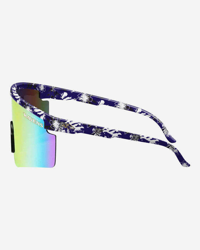 Baltimore Ravens Floral Large Frame Sunglasses FOCO - FOCO.com