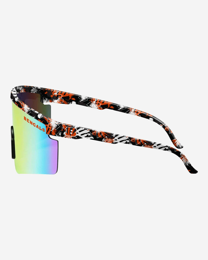 Cincinnati Bengals Floral Large Frame Sunglasses FOCO - FOCO.com