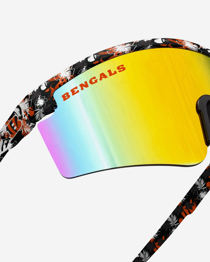 Cincinnati Bengals Floral Large Frame Sunglasses FOCO - FOCO.com