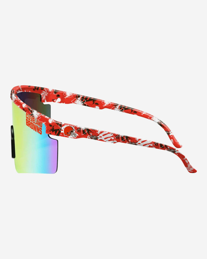 Cleveland Browns Floral Large Frame Sunglasses FOCO - FOCO.com