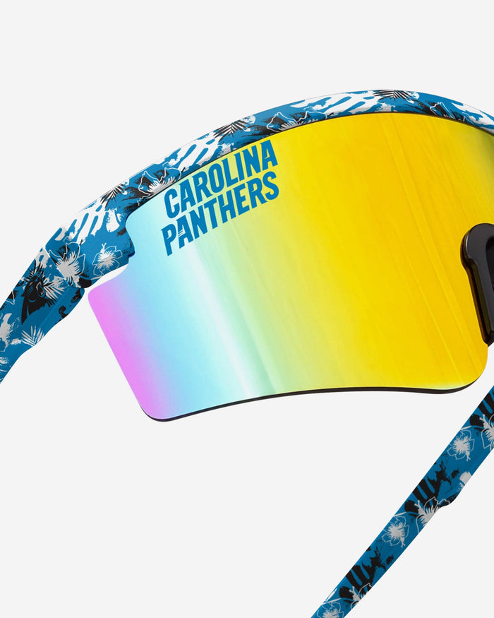 Carolina Panthers Floral Large Frame Sunglasses FOCO - FOCO.com