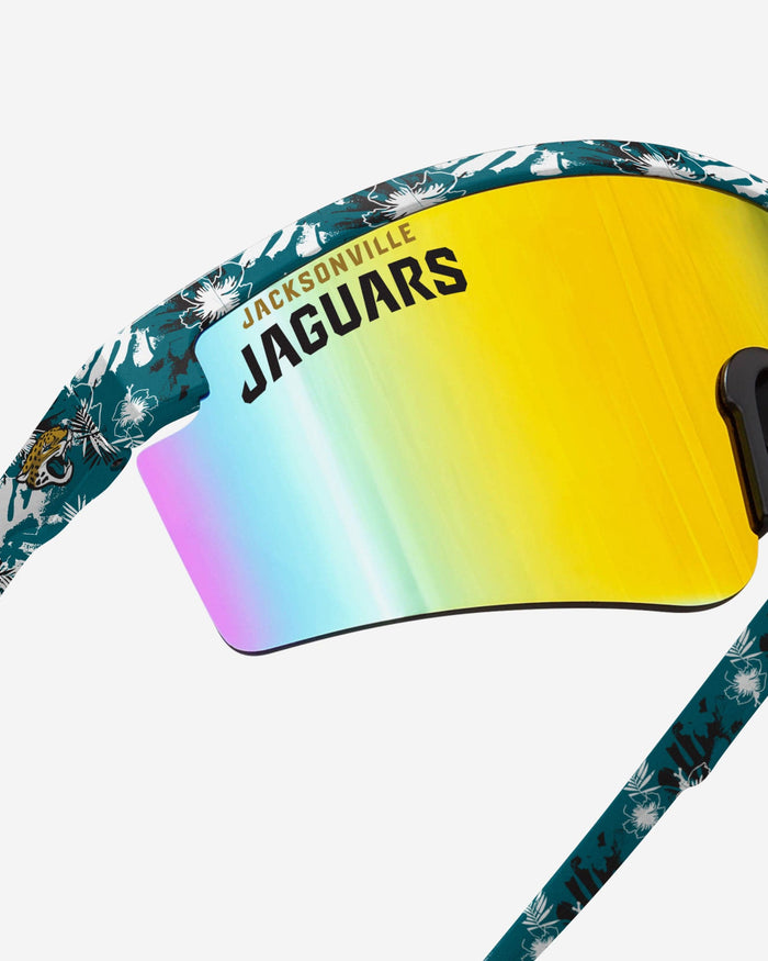 Jacksonville Jaguars Floral Large Frame Sunglasses FOCO - FOCO.com