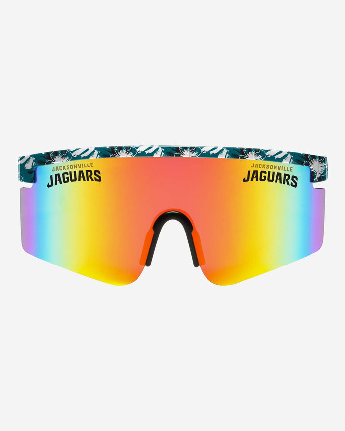 Jacksonville Jaguars Floral Large Frame Sunglasses FOCO - FOCO.com