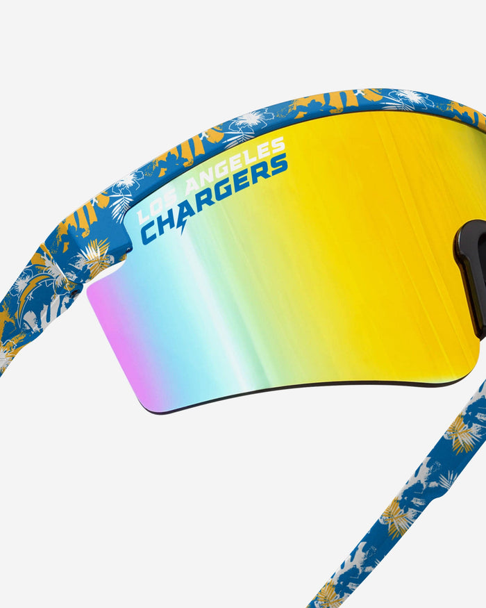 Los Angeles Chargers Floral Large Frame Sunglasses FOCO - FOCO.com