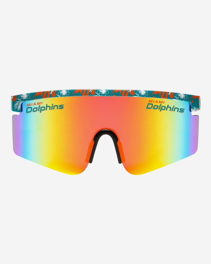 Miami Dolphins Floral Large Frame Sunglasses FOCO - FOCO.com