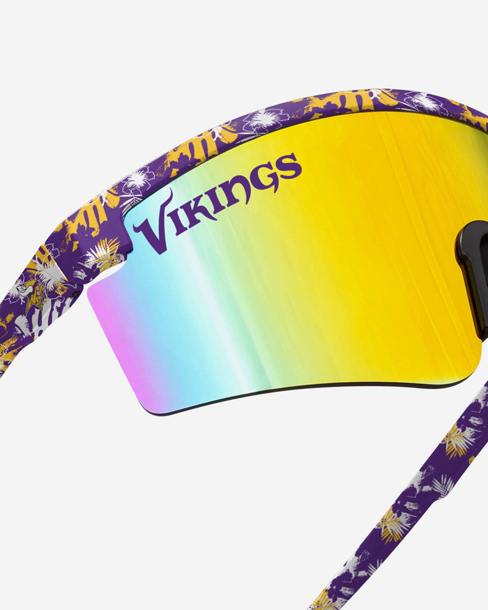 Minnesota Vikings Floral Large Frame Sunglasses FOCO - FOCO.com