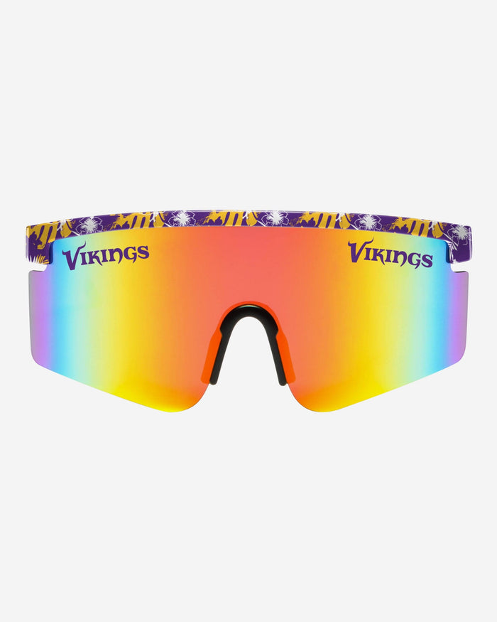 Minnesota Vikings Floral Large Frame Sunglasses FOCO - FOCO.com