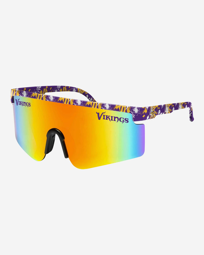 Minnesota Vikings Floral Large Frame Sunglasses FOCO - FOCO.com