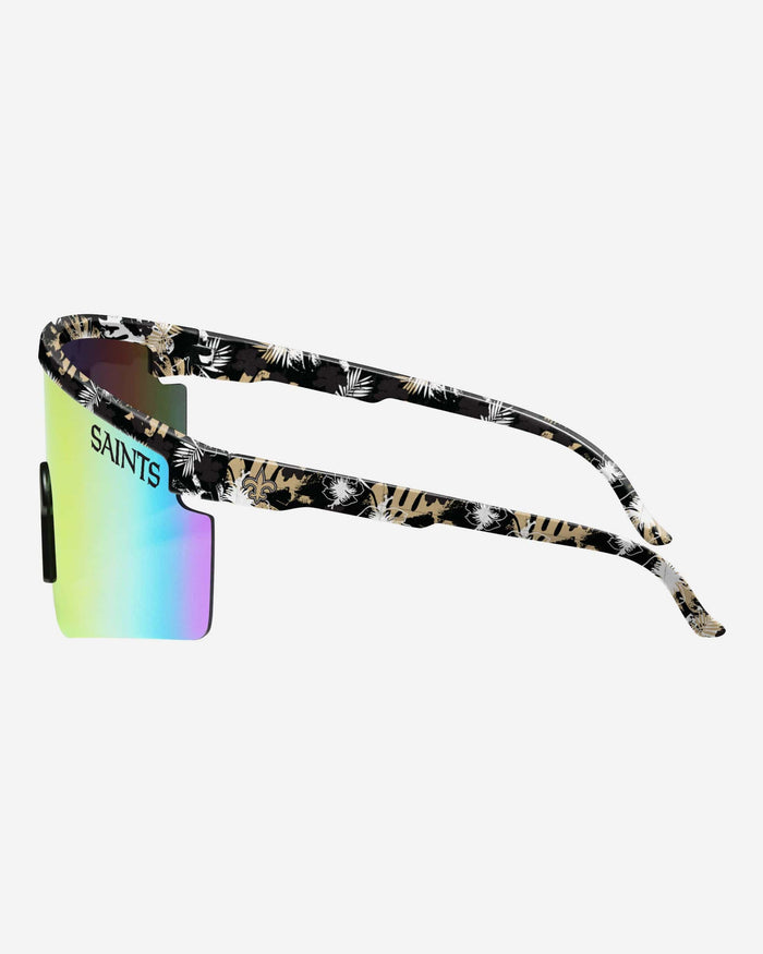 New Orleans Saints Floral Large Frame Sunglasses FOCO - FOCO.com