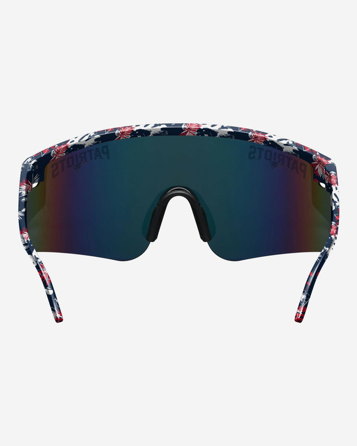 New England Patriots Floral Large Frame Sunglasses FOCO - FOCO.com